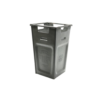 Metal Trash Can